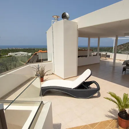 Rooftop Loft At With An Amazing View Malia (Crete)